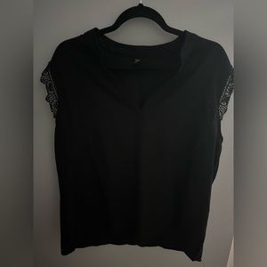 Black Blouse w/ lace